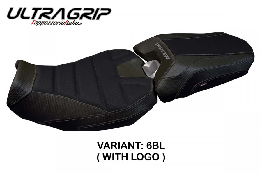 Funda de asiento compatible con Yamaha Tracer 900 (18-20) modelo Nairobi 2 ultragrip