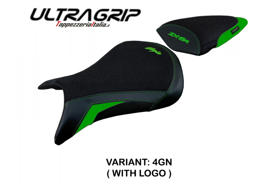 Seat cover compatible Kawasaki Ninja ZX 6 R (07-08) Andujar Ultragrip model