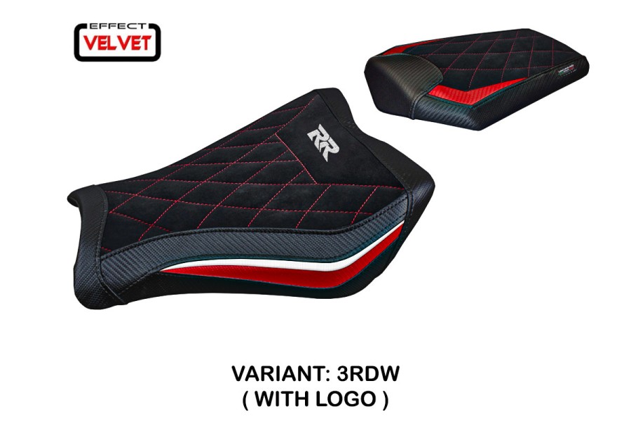 Seat cover compatible Honda CBR 1000 RR (08-16) Janela velvet model