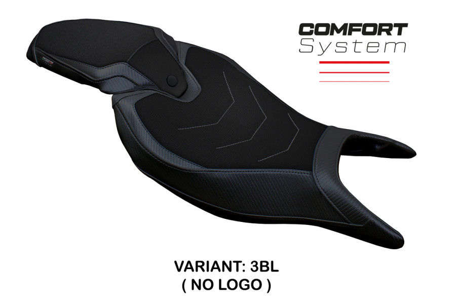 Funda de asiento compatible Triumph Speed Triple 1200 RS (2022) modelo Senna Comfort System