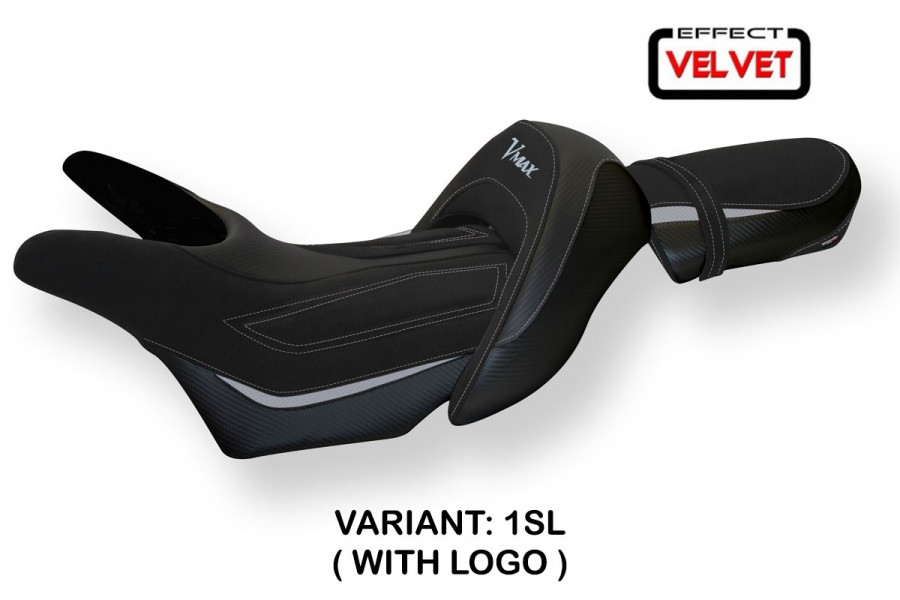 Funda de asiento compatible con Yamaha V-Max 1700 (08-17) modelo Odessa velvet