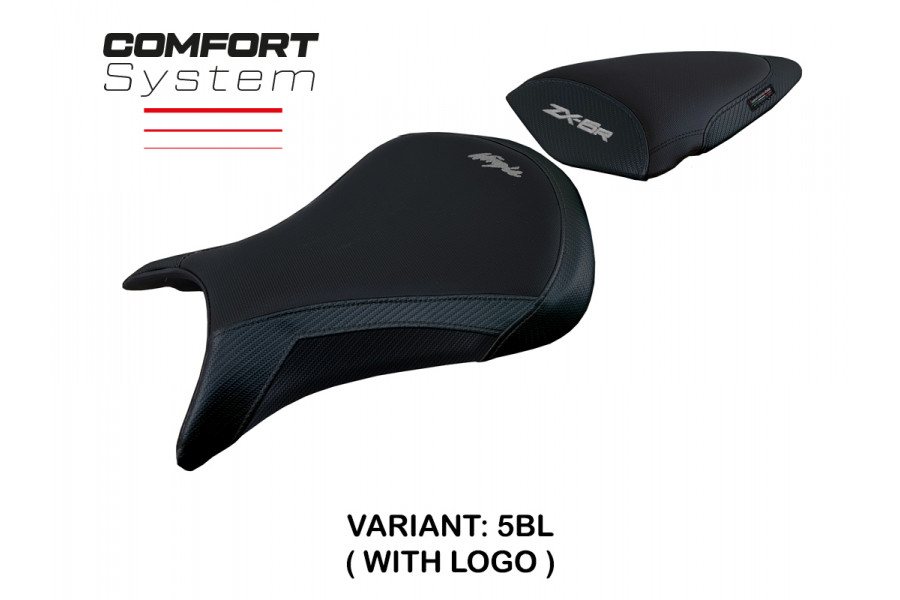 Housse de selle compatible Kawasaki Ninja ZX 6 R (05-06) modèle Juri Comfort System