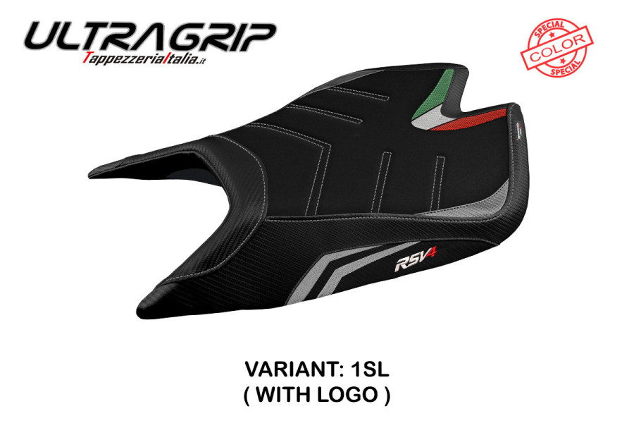 Housse de selle compatible Aprilia RSV4 (21-22) modèle Leon special color ultragrip