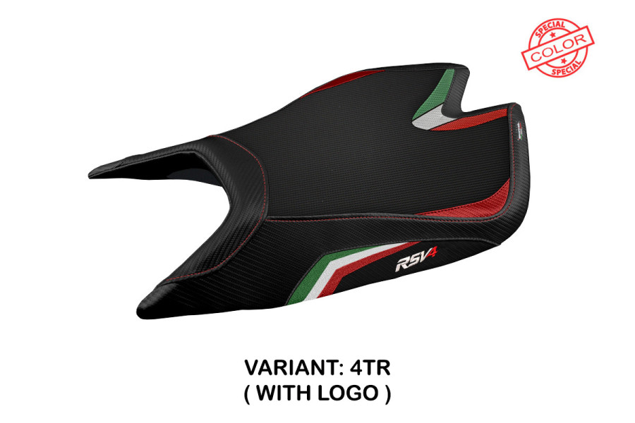 Funda de asiento compatible Aprilia RSV4 (21-22) modelo Leon special color