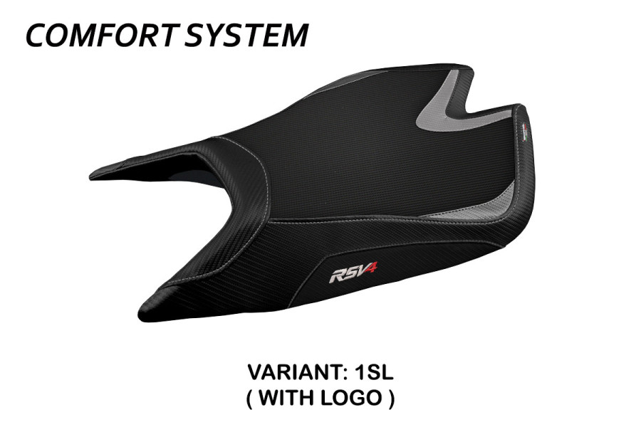 Funda de asiento compatible Aprilia RSV4 (21-22) modelo Leon comfort system