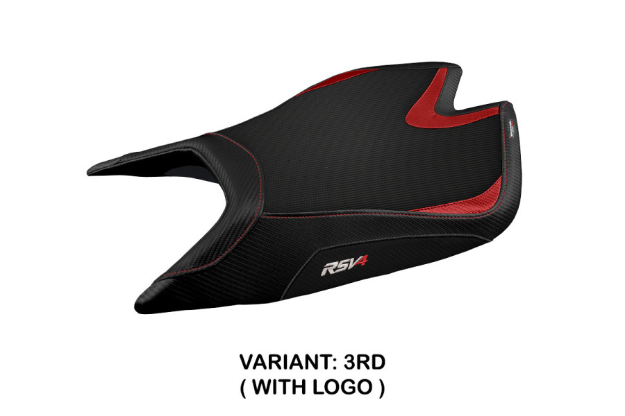 Funda de asiento compatible Aprilia RSV4 (21-22) modelo Leon