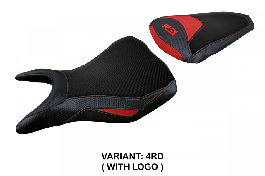 Seat cover compatible Yamaha R3 (15-23) Jesolo model