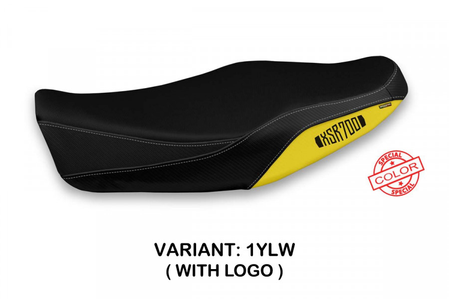 Housse de selle compatible Yamaha XSR 700 (16-20) modèle Gabin special color