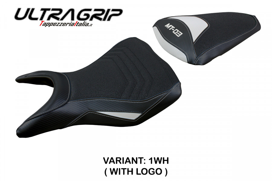 Funda de asiento compatible con Yamaha MT-03 (20-23) modelo Meolo ultragrip