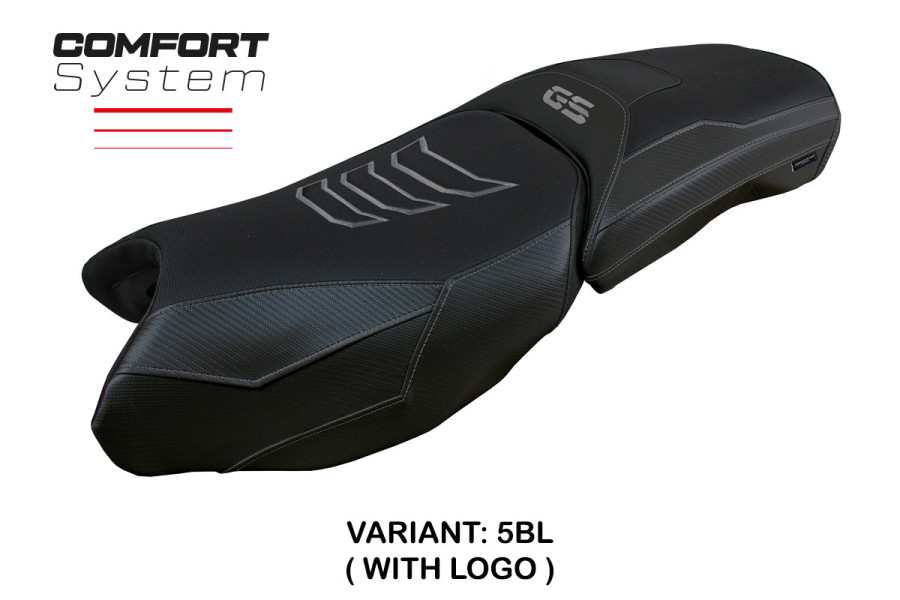 Housse de selle compatible BMW R 1250 GS Adventure (19-22) modèle Perth comfort system