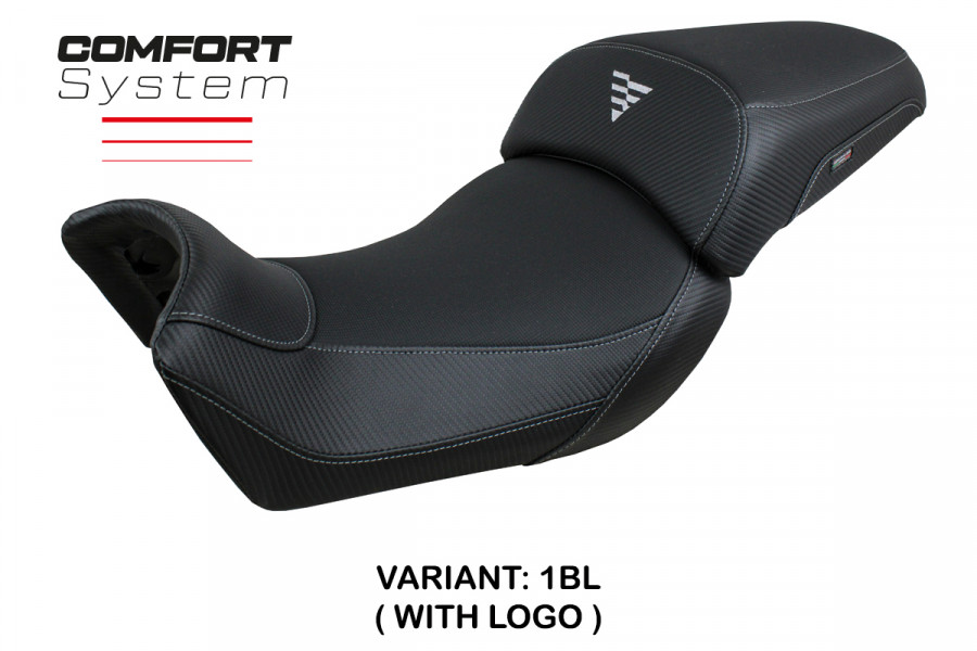 Housse de selle compatible Voge Valico 650 DS (21-23) modèle Rukla comfort system