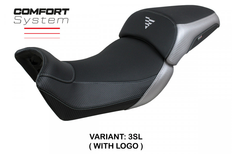 Housse de selle compatible Voge Valico 650 DS (21-23) modèle Rukla comfort system