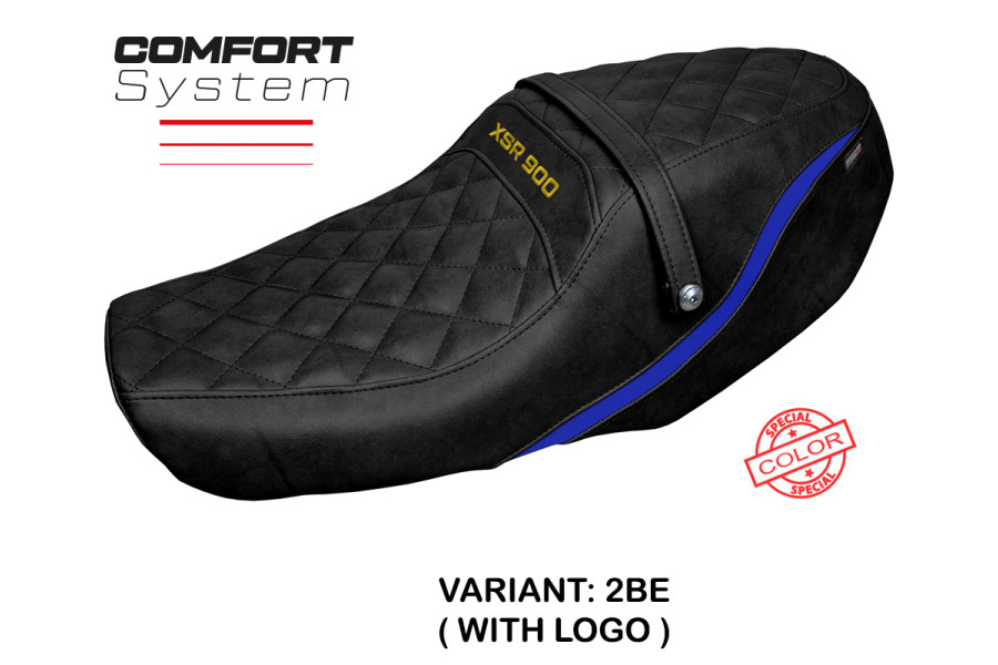 Funda de asiento compatible Yamaha XSR 900 (22-23) modelo Adeje special color comfort system