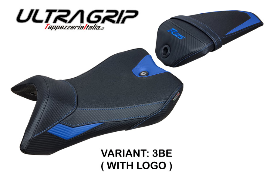 Housse de selle compatible Yamaha R125 (16-18) modèle Nashik Ultragrip