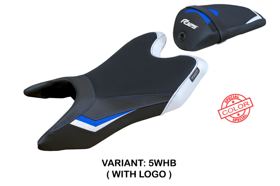 Funda de asiento compatible con Yamaha R125 (19-23) modelo Aswhy