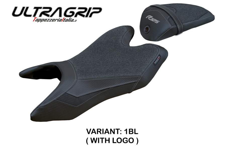 Funda de asiento compatible con Yamaha R125 (19-23) modelo Aswhy Ultragrip