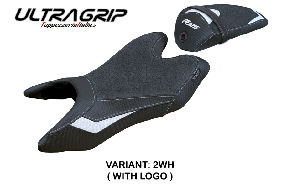 Funda de asiento compatible con Yamaha R125 (19-23) modelo Aswhy Ultragrip