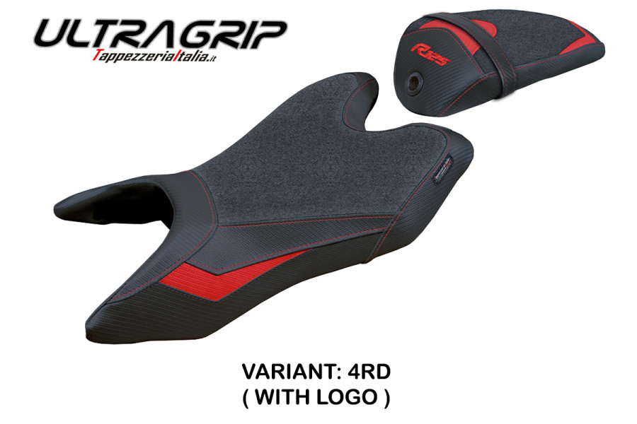 Funda de asiento compatible con Yamaha R125 (19-23) modelo Aswhy Ultragrip