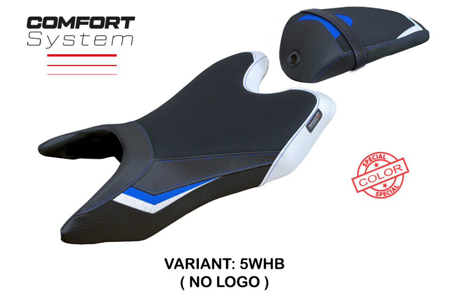 Funda de asiento compatible con Yamaha R125 (19-23) modelo Aswhy Comfort System