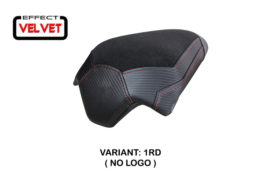 Funda de asiento de pasajero compatible Ducati Streetfighter V4 (20-24) modelo Areion Velvet