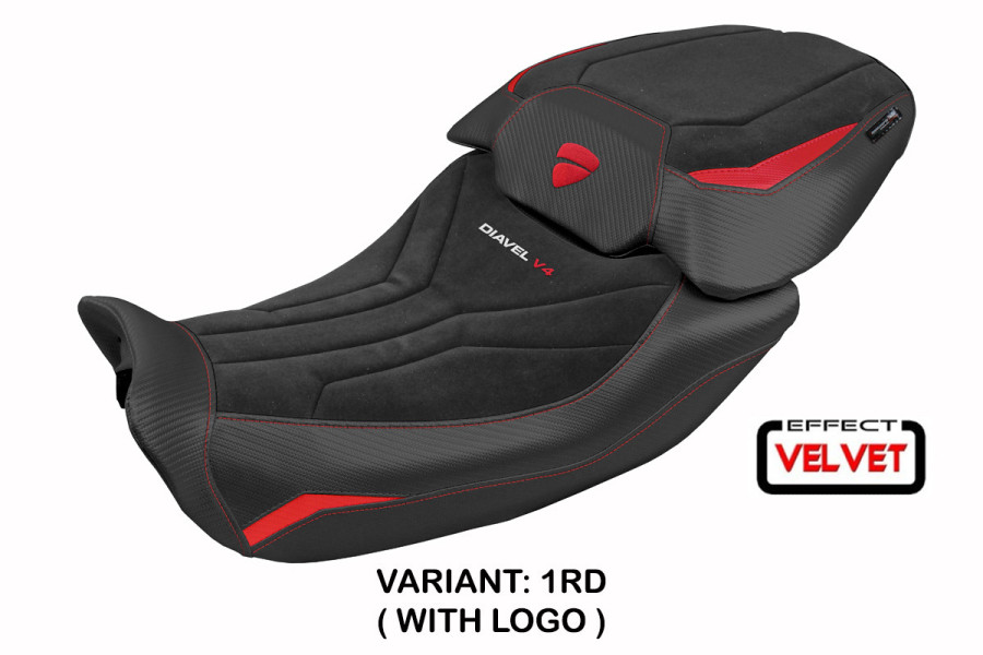 Seat cover compatible Ducati Diavel V4 (23-24) Diablo Velvet model