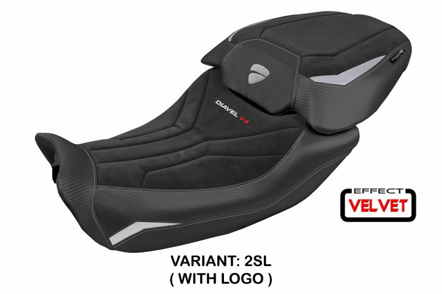 Funda de asiento compatible Ducati Diavel V4 (23-24) modelo Diablo Velvet