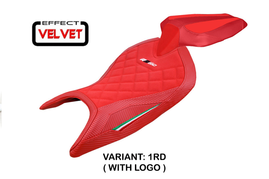 Housse de selle compatible Aprilia RS 660 (21-22) modèle Mamba Velvet