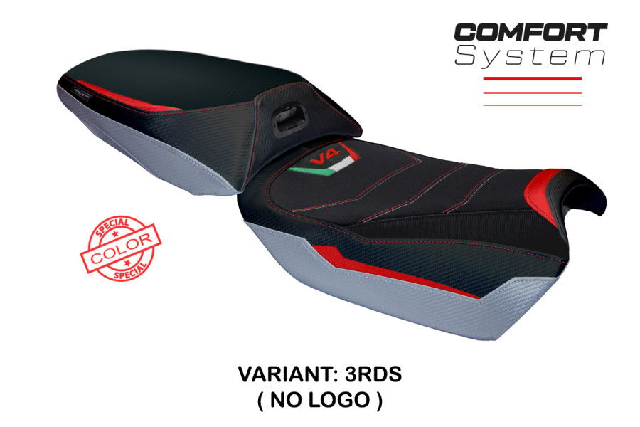 Funda de asiento compatible con Ducati Multistrada V4 Rally (23-24) modelo Jesi Comfort System