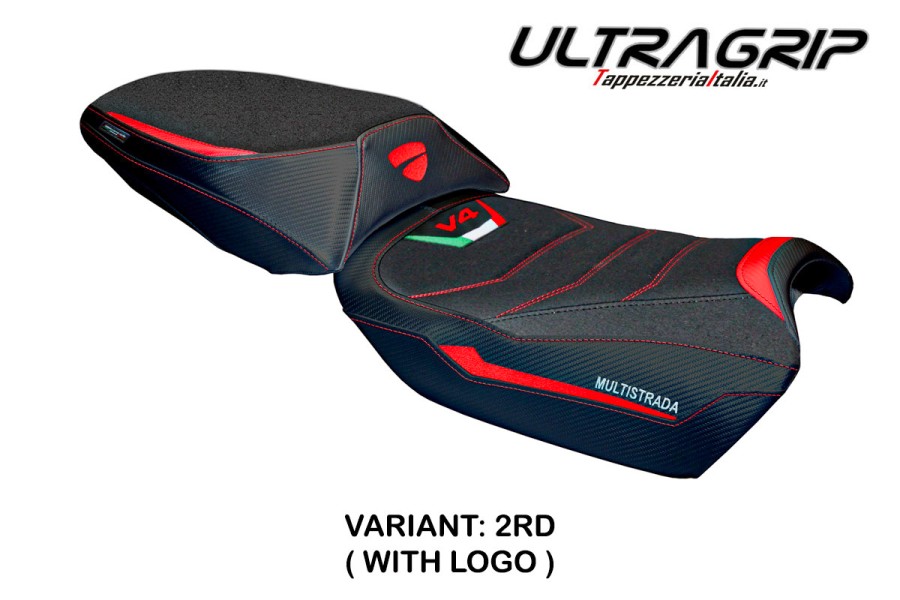 Seat cover compatible Ducati Multistrada V4 Rally (23-24) Adria Ultragrip model