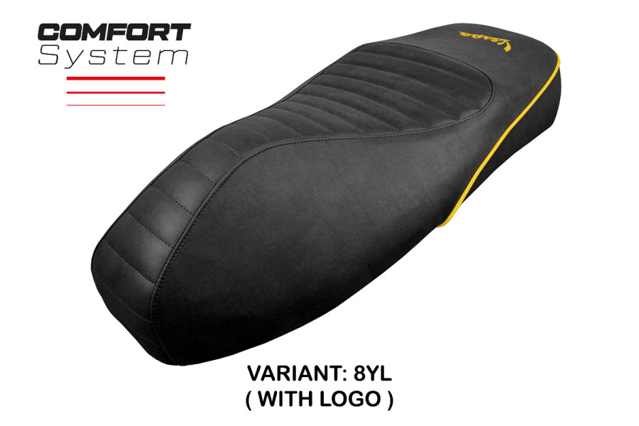 Funda de asiento compatible Vespa GTS 125/150/300 (09-24) modelo Panarea Comfort System