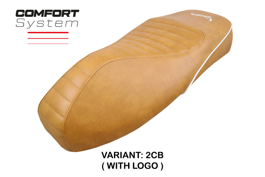 Funda de asiento compatible Vespa GTS 125/150/300 (09-24) modelo Panarea Comfort System