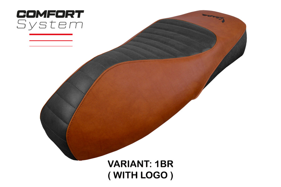 Funda de asiento compatible Vespa GTS 125/150/300 (09-24) modelo Alicudi Comfort System