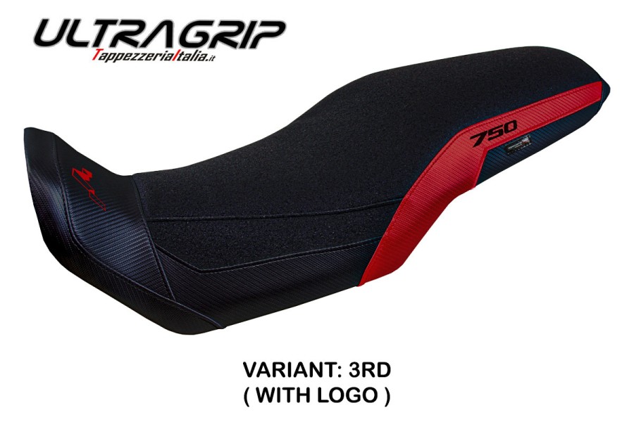 Funda de asiento compatible modelo Honda Transalp 750 (23-24) modelo Malmo Ultragrip