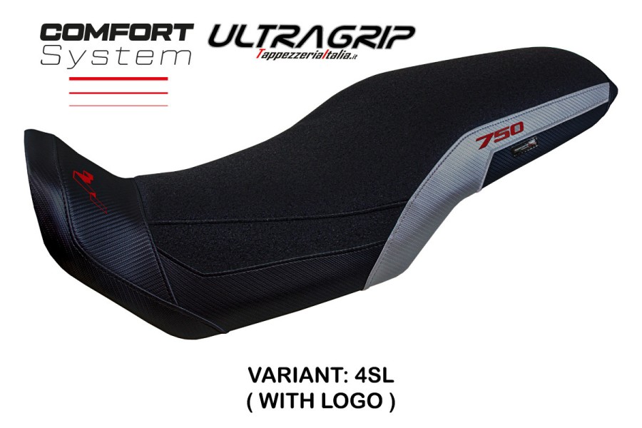 Funda de asiento compatible modelo Honda Transalp 750 (23-24) modelo Malmo ultragrip comfort system