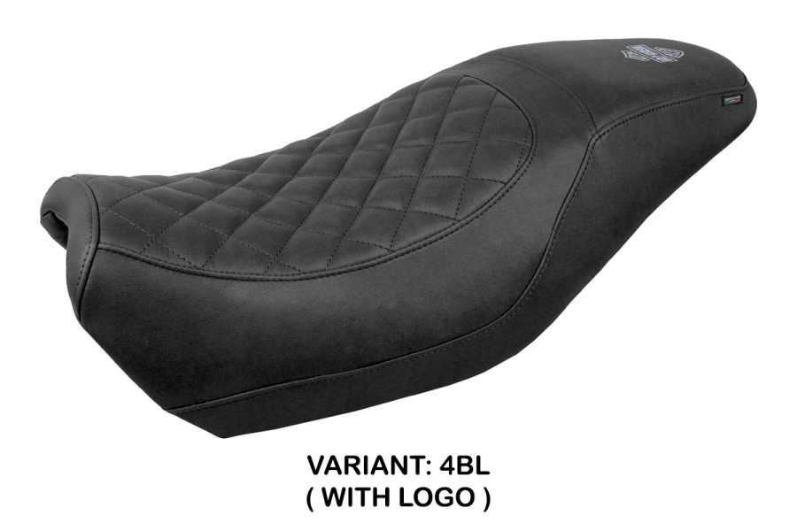 Funda de asiento compatible Harley Davidson Street 500 / 750 (16-21) modelo Miami