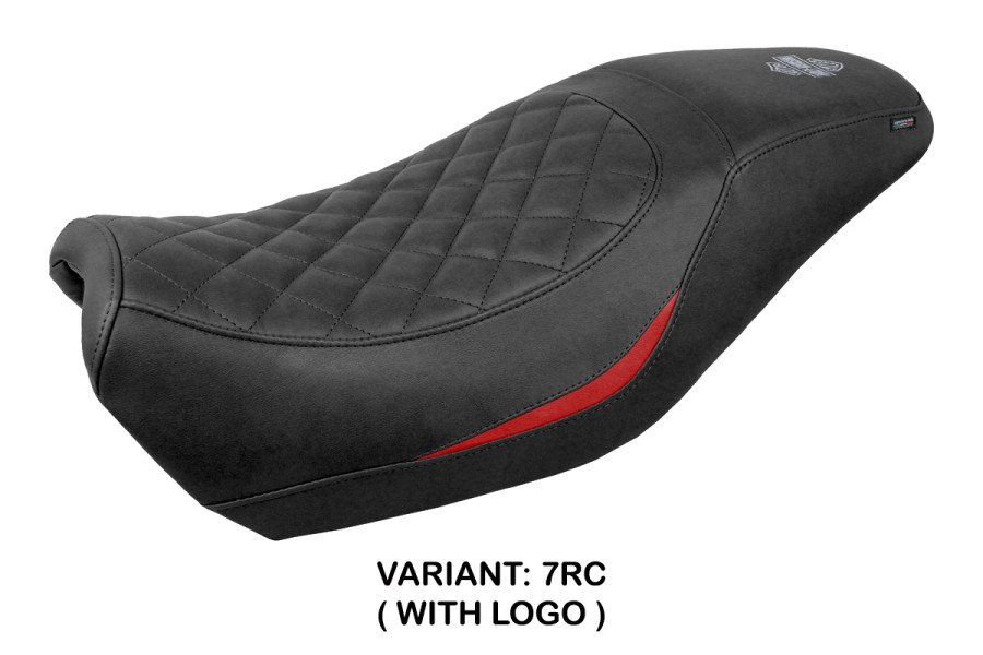 Funda de asiento compatible Harley Davidson Street 500 / 750 (16-21) modelo Miami