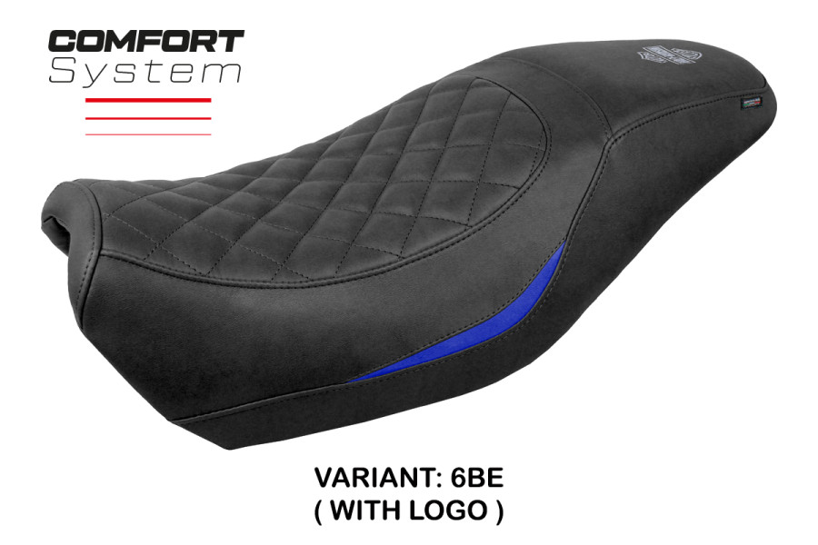 Housse de selle compatible Harley Davidson Street 500 / 750 (16-21) modèle Miami Comfort System