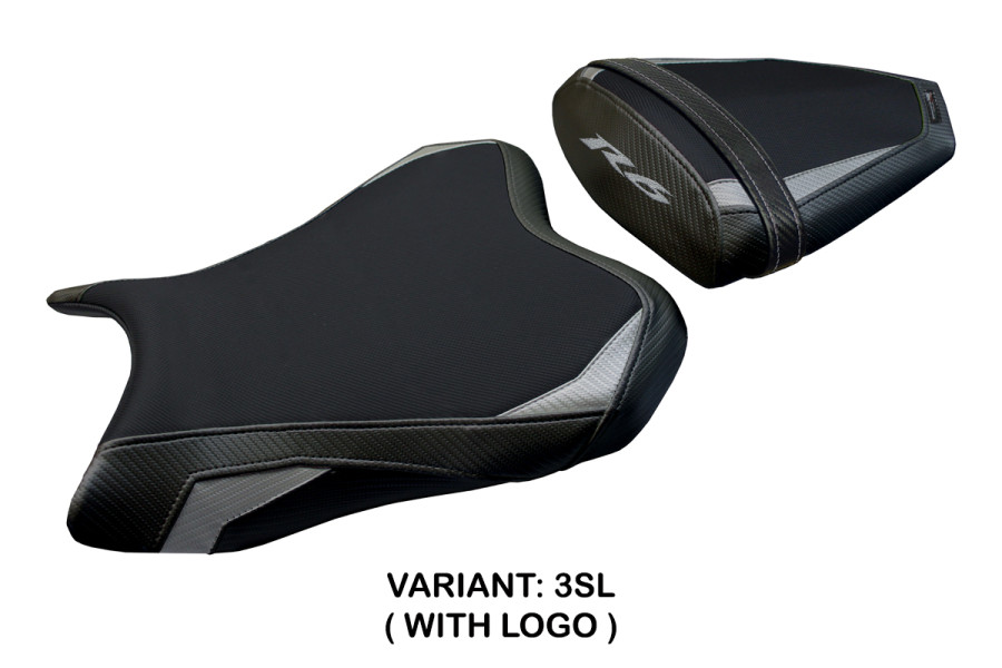 Funda de asiento compatible con Yamaha R6 (06-07) modelo Aichi