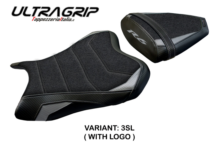 Funda de asiento compatible con Yamaha R6 (06-07) modelo Aichi Ultragrip