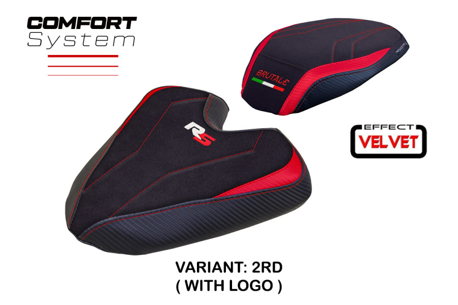 Seat cover compatible MV Agusta Brutale 1000 RS (21-24) Ankara velvet Comfort System model