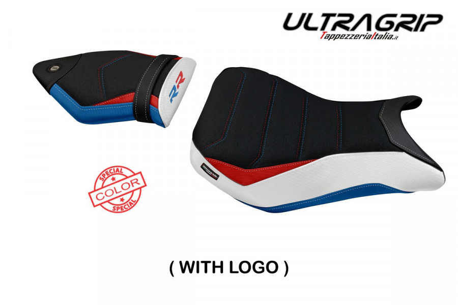 Funda de asiento compatible BMW S 1000 RR (12-14) modelo Igrim special color ultragrip