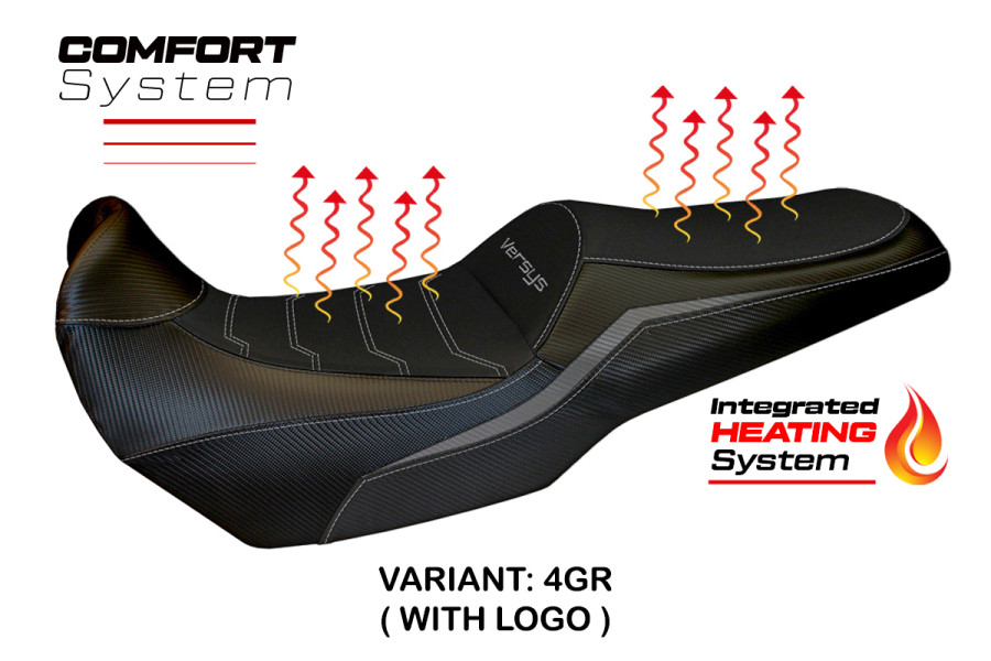 Rivestimento sella compatibile Kawasaki Versys 1000 (19-24) Heating Comfort System