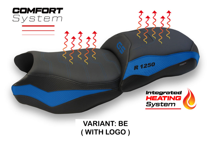 Funda de asiento compatible BMW R 1250 GS (19-23) Heating Comfort System