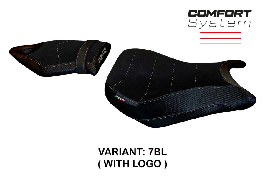 Rivestimento sella compatibile BMW S 1000 RR (15-18) modello Vittoria 2 comfort system