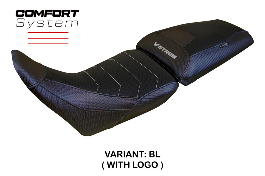 Funda de asiento compatible Suzuki V-Strom 1050 (20-24) modelo Surat Comfort System