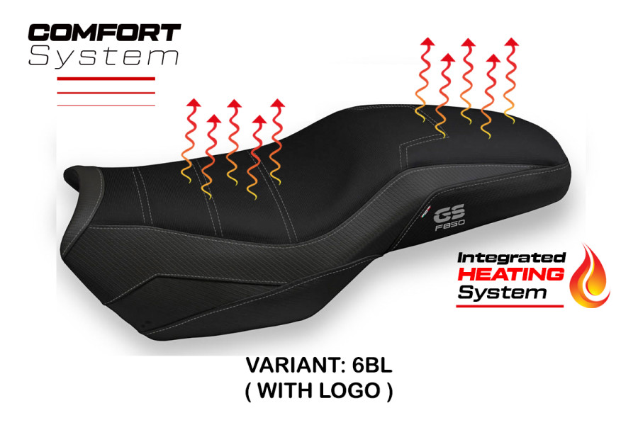 Seat cover compatible BMW F 850 GS Adventure (19-24) Heating Comfort System