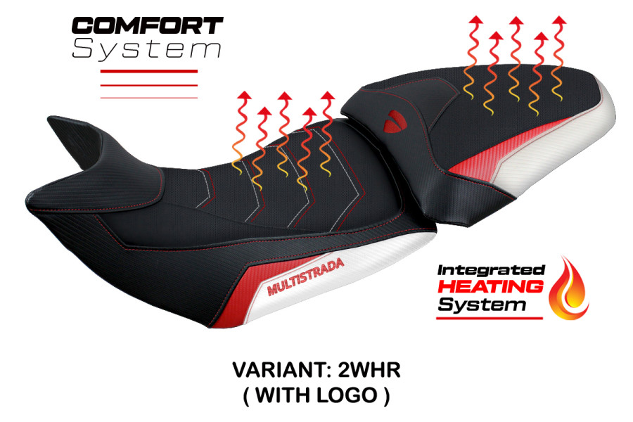 Rivestimento sella compatibile Ducati Multistrada 1200-1260 (15-20) modello Heating Comfort System