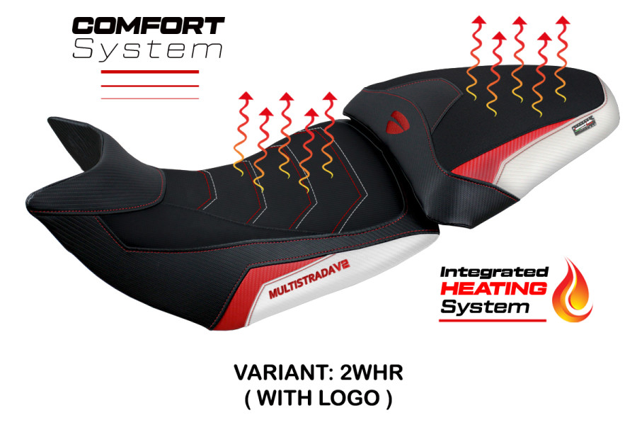 Rivestimento sella compatibile Ducati Multistrada V2 (21-24) modello Heating Comfort System