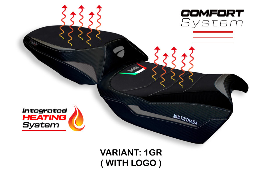 Rivestimento sella compatibile Ducati Multistrada V4 (21-24) modello Heating Comfort System