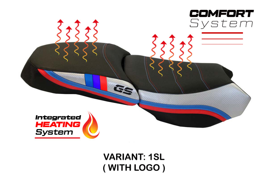 Rivestimento sella compatibile BMW R 1200 GS Adventure (13-18) modello Heating Comfort System